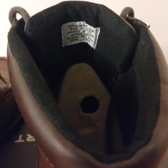 Rockport - Moc Toe Leather Boots - Size 9.5 Men - Picture 8 of 12